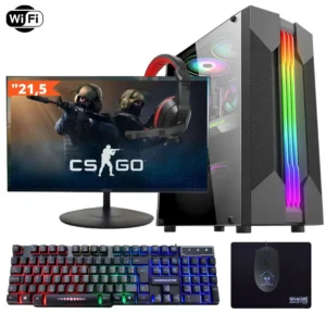 Computador Gamer i5 – GT730 4GB + 16GB + SSD 480GB + Kit + Monitor 21.5"